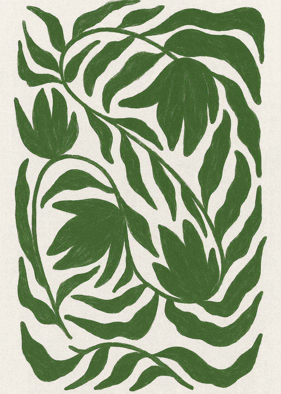 Linen Leaf No1