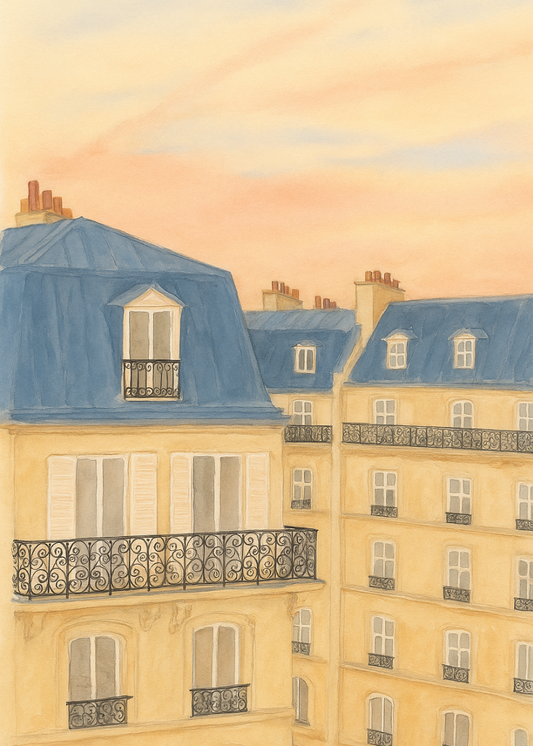 Evening Over Montmartre